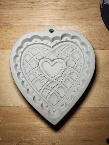 Clay Heart Cookie Mold