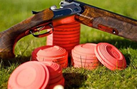 clay pigeon shooting clays