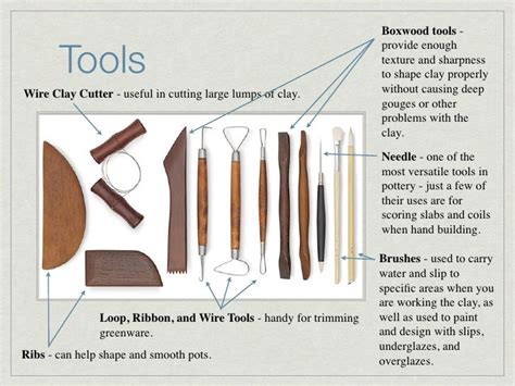 Clay Tool Uses
