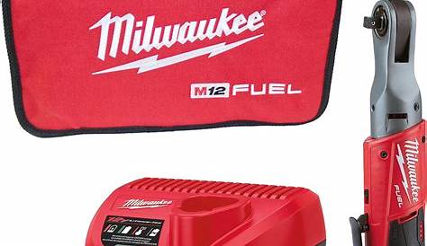 Cle A Cliquet Milwaukee Clé À M12 Fuel Fir38201b 1 Batterie 2