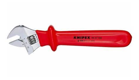 Cle A Molette Knipex Test, vis Et Prix Pince Clé KNIPEX 8605180 Bicolore à
