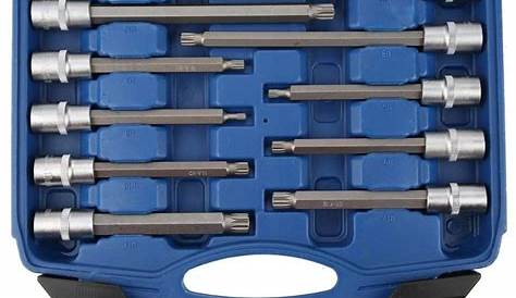Ks Tools 516.2419 Clé 12 Pans, Emmanchement 14x18mm, 19mm