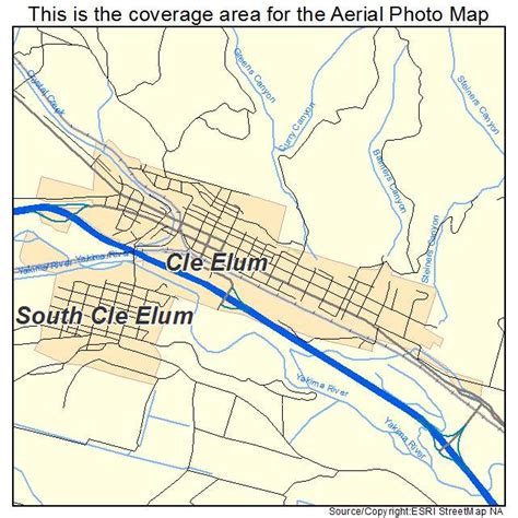 Cle Elum On Map