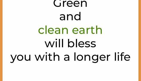 50 Catchy Go green slogans that will.. Why not live in green and