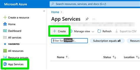 Clean App Service Azure
