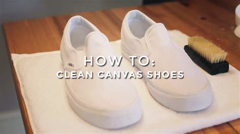 Clean Your Canvas Shoes