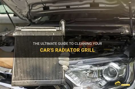 Clean Car Radiator Grill