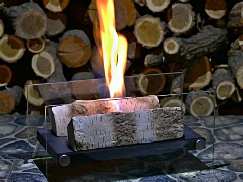 clean ceramic logs