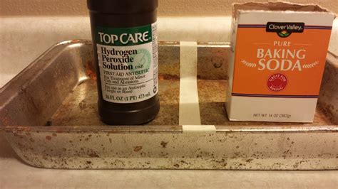Clean Cookie Sheet Baking Soda Peroxide