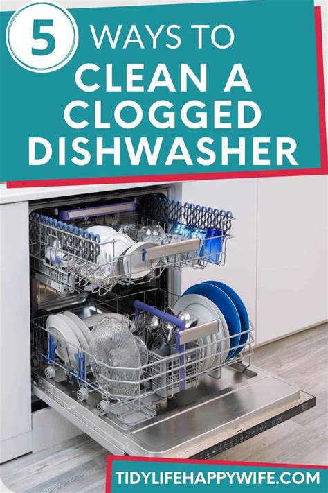 Clean Dishwasher Clog