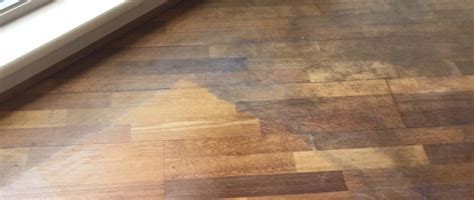 clean dull wood floors