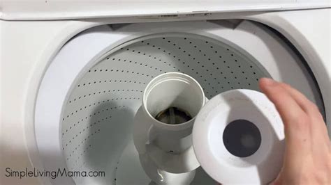 Clean Inside Washing Machine Agitator