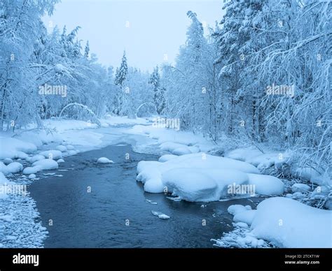 clean lapland river
