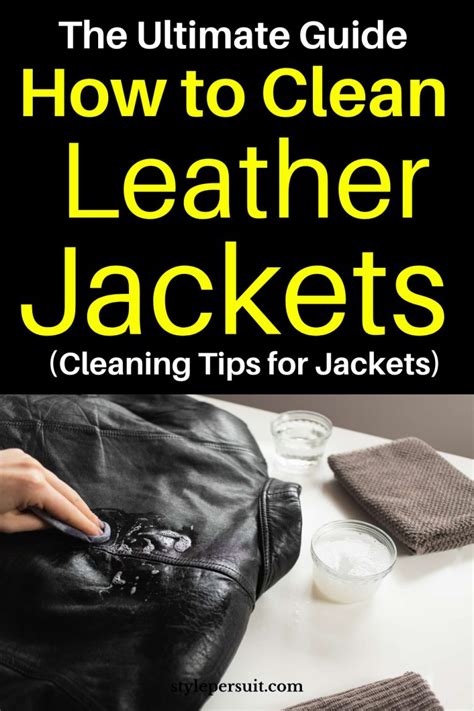 Clean Leather Jacket Naturally