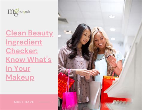 Clean Makeup Ingredient Checker