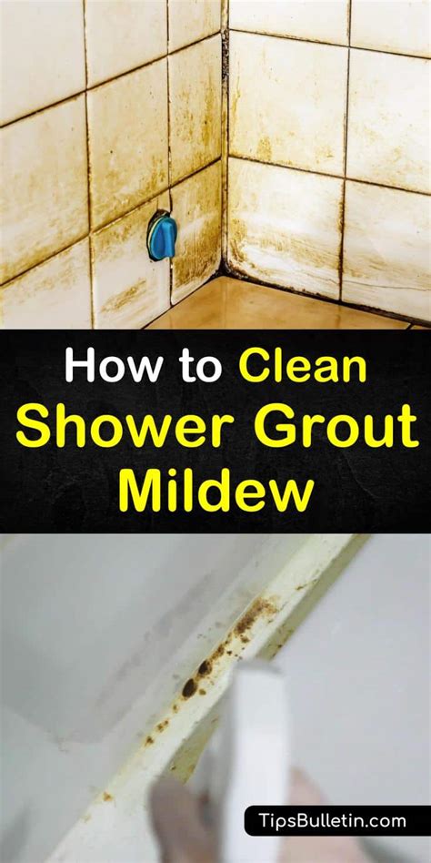 Clean Mildew Off Shower Grout