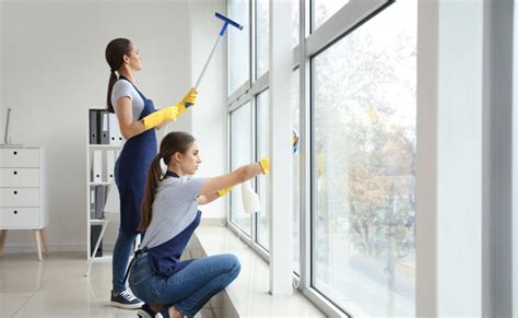 clean office windows