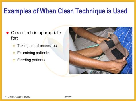 clean technique is the same as