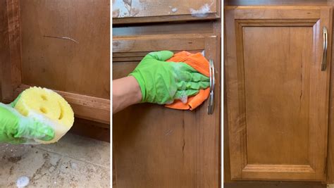 Clean Up Kitchen Cabinets