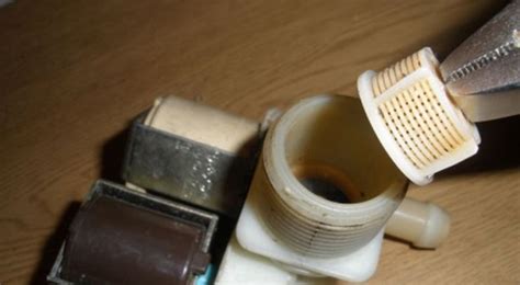 Clean Washing Machine Valve