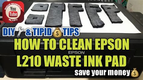 Clean Waste Ink Pad Epson L210