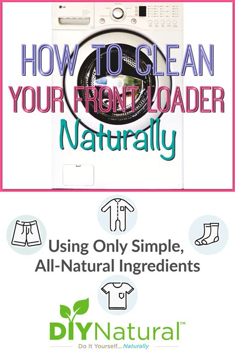 Clean Your Front Loading Washer Naturally