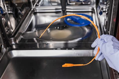 cleaner for dishwasher drain