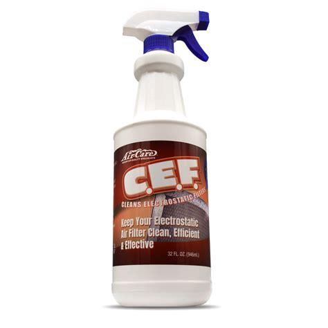 Cleaner For Electrostatic Air Filter