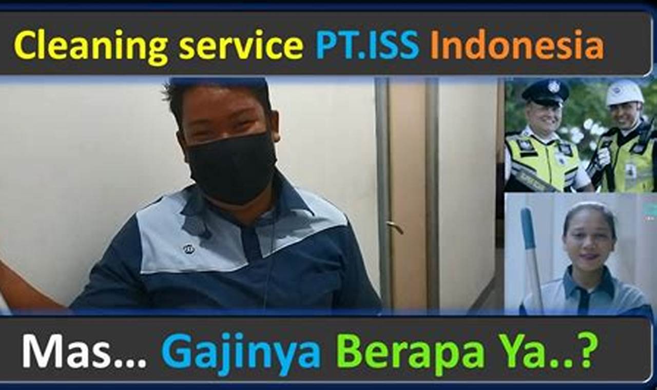 cleaning service iss gaji