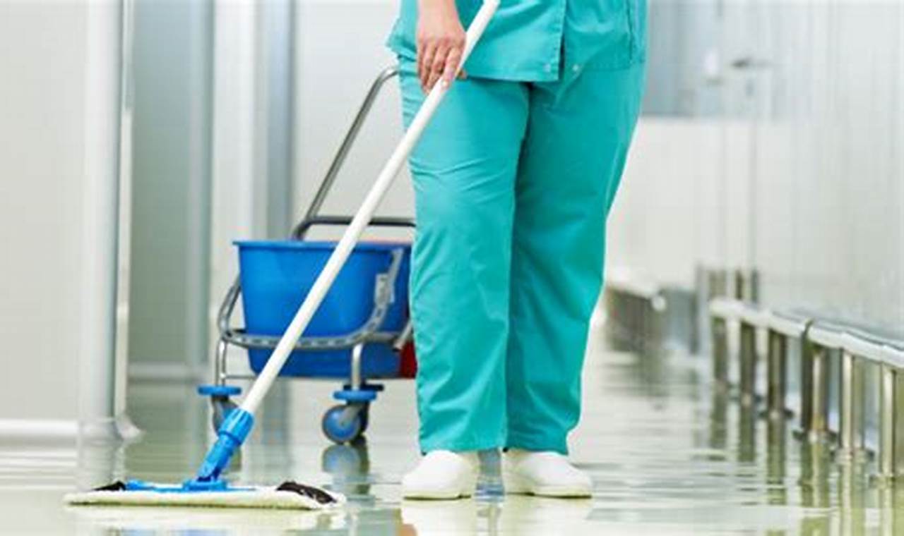 cleaning service rumah sakit gaji