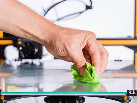 Cleaning 3D Printer Bed