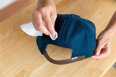 Cleaning A Ball Cap