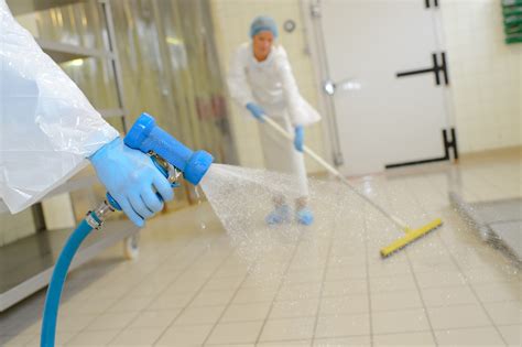 cleaning and sanitizing operation