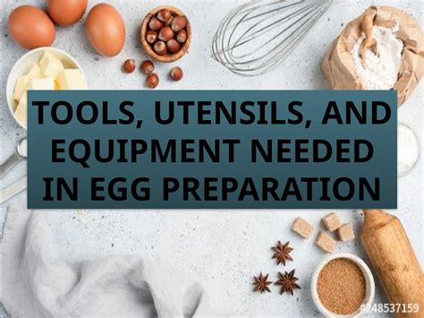 Awasome Cleaning And Sanitizing Tools And Equipment In Egg Preparation Ppt Ideas