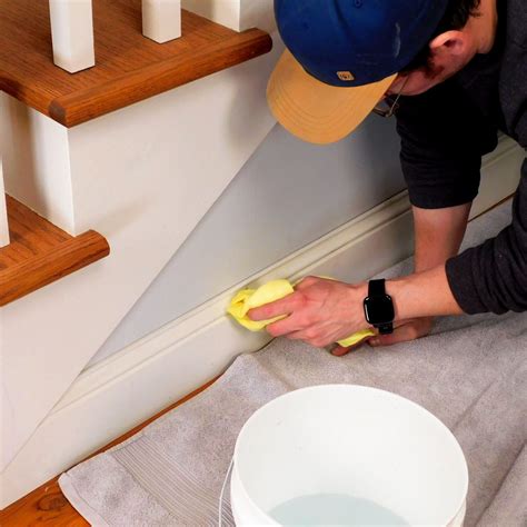 Cleaning Baseboards Easily