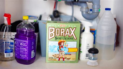Cleaning Bathroom With Borax