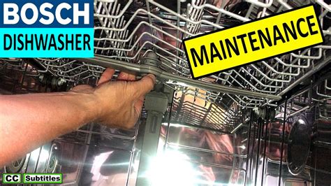 Cleaning Bosch Dishwasher Matrix