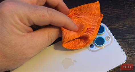 Cleaning Camera Lens On Iphone