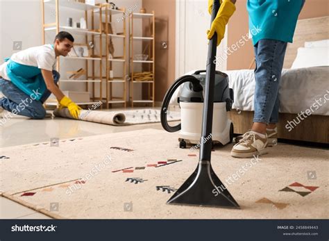 Cleaning Carpet in Bedroom