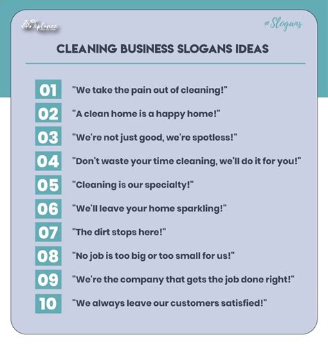 Cleaning Company Slogans Examples