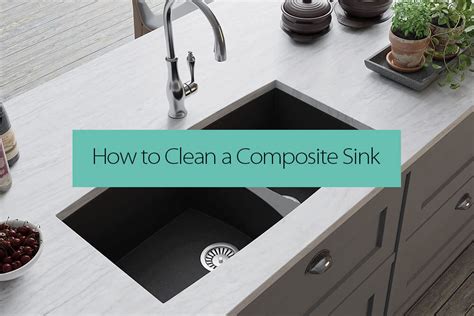 Cleaning Composite Sink