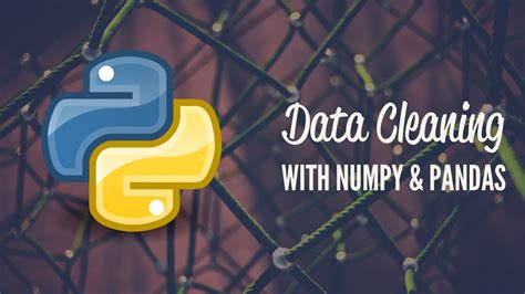 cleaning data in python github