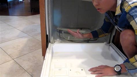 Cleaning Dishwasher Filter Kenmore