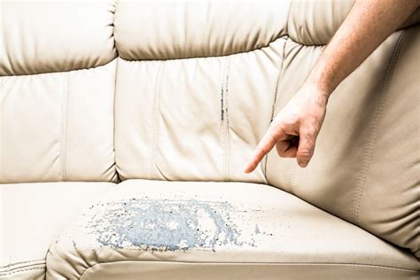 cleaning faux leather couch
