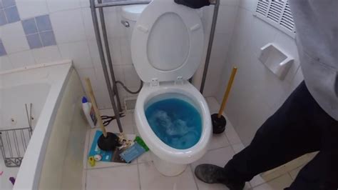 Cleaning Floor After Toilet Overflow