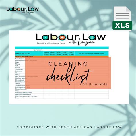 Cleaning Labour Law
