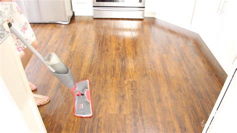 cleaning laminate floors after installation