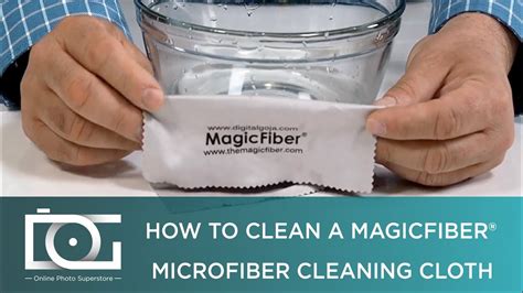 Cleaning Microfiber Instructions