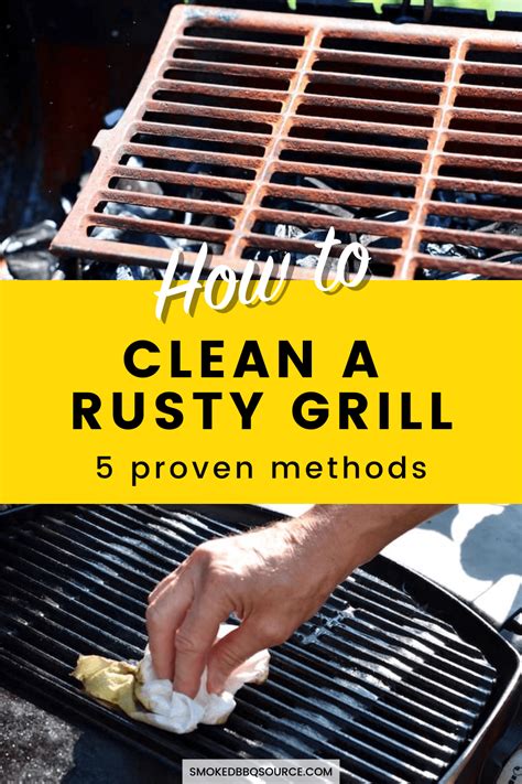 Cleaning Rust Off Bbq Grill