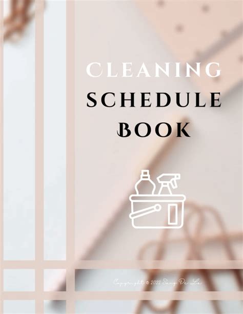 Cleaning Schedule Book